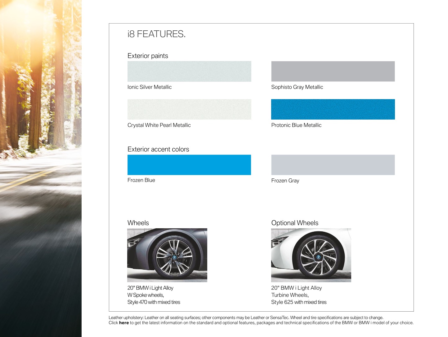 2014 BMW iSeries Brochure Page 20
